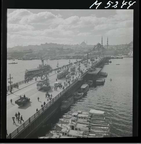 79 yıl önce çekti: İlk kez göreceksiniz! İşte 1940'lı yılların sonundaki eski İstanbul